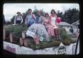 Starker family on parade float, Corvallis, Oregon, 1978