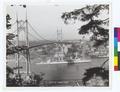 USS Trenton,' under St. Johns Bridge. (recto)