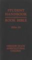 Student Handbook and Rook Bible, 1924-1925