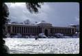 Snow on Memorial Union, Oregon State University, Corvallis, Oregon, January 1971
