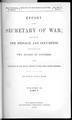 Report of the Secretary of War, being part of the Message and Documents Communicated to the Two Houses of Congress at the Beginning of the Second Session of the Forty-Sixth Congress. In Four Volumes. Volume II. Part I.