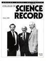 Science record, Fall 1989