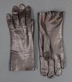 Gloves of black kid leather