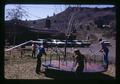 Playground at Tygh Valley Grade School, Tygh Valley, Oregon, circa 1973