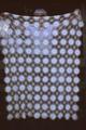47 x 68 inch crocheted around embroidered piece of tablecloth