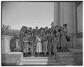 Home Economics Extension Council and foreign students, February 1952