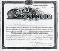 Liquor License for The Retreat Saloon