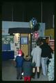 Visitors viewing Oregon State University exhibit at P I, Corvallis, Oregon, October 1969