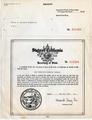 San Francisco Brewing Company corporate name reservation certificate