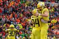 CJ Verdell & Justin Herbert, 2018