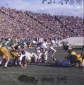 A play develops during the 1969 Civil War football game