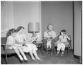 Photo of the Starr family reading