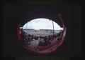 FIsheye view of High School Band Day at Oregon State University, Corvallis, Oregon, 1985