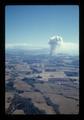 Aerial view of smoke from field burning, Oregon, September 1969