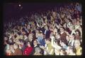 Crowd at basketball game, Gill Coliseum, Oregon State University, Corvallis, Oregon, January 1971