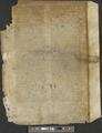 Leaf from a pre-15th century manuscript used as binding waste [001]