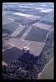 Aerial view of farms near Salem, Oregon, circa 1970