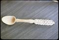 spoon carved by Harold Haataja, given to Maria Wirkkele and in her possession