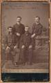 L to R: C.J. Crandall, George Hardy, _ _ Greely, Dr. Charles AdamsThe ""Big Four"" of the 1880's