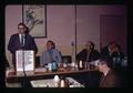 Senator Victor Atiyeh speaking at United Good Neighbors luncheon, Corvallis, Oregon, September 1971