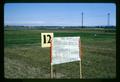 Effects of lime and irrigation on forage legumes test plot sign, Jackson Farm, Corvallis, Oregon, 1966