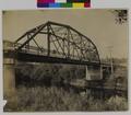 State highway bridge, Pudding River below. (recto)