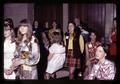 Undergraduates in Memorial Union Lounge during Alpha Gamma Delta International Reunion Day, Oregon State University, Corvallis, Oregon, circa 1970