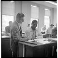 Kucao Yao, an international student from Ivory Coast, on the OSU campus, Spring 1962