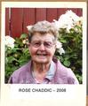 Pioneer of the Year, Rose Chaddic - 2008