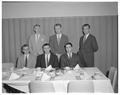 Texaco scholarship winners at Country Kitchen, 1960