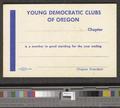 Young Democrats subject file [b002] [f002] [163a]