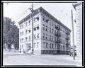 Jaeger Apartments at corner of 22nd and Washington.