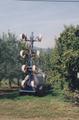Spraying orchards