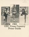 1983 Oregon State University Men's and Women's Cross Country Media Guide
