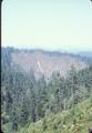 Aerial view of slide area, unit burned