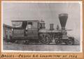 Dalles-Celilo R.R. Locomotive of 1862; Later acquired by O.R.&N. and Union Pacific