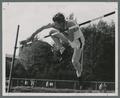 Bob Elliot, high jumper, 1950
