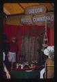 "Davidson" in Oregon Potato Commission booth, Oregon State Fair, Salem, Oregon, circa 1973