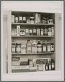 Household drug cabinet, circa 1940
