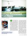 Evaluating Chinese Military Procurement from Russia