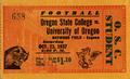 1937 Civil War Ticket Stub