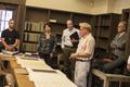 Giustina Foundation Donors Visit Special Collections and University Archives (1 of 25)