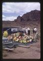 Flowers at Reub Long's funeral at Fort Rock, Oregon, August 1, 1974