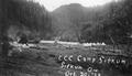 View of CCC Camp Sitkum, Oregon