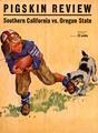 Pigskin Review Football program cover