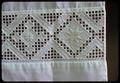 14 x 34 inch apron with Hardanger embroidery made by Ella Simondson in 1978 or so
