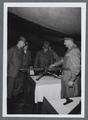 Machine gun briefing with OSC Cadets, ROTC visit to Ft. Lewis, April 1963
