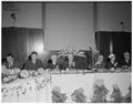 Banquet honoring Mr. E.B. Lemon and Mrs. Lora Lemon, May 1959