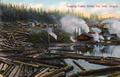 Logging camp, Bridal Veil Falls, Oregon