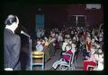 Cornelius Grade School assembly, Cornelius, Oregon, circa 1972